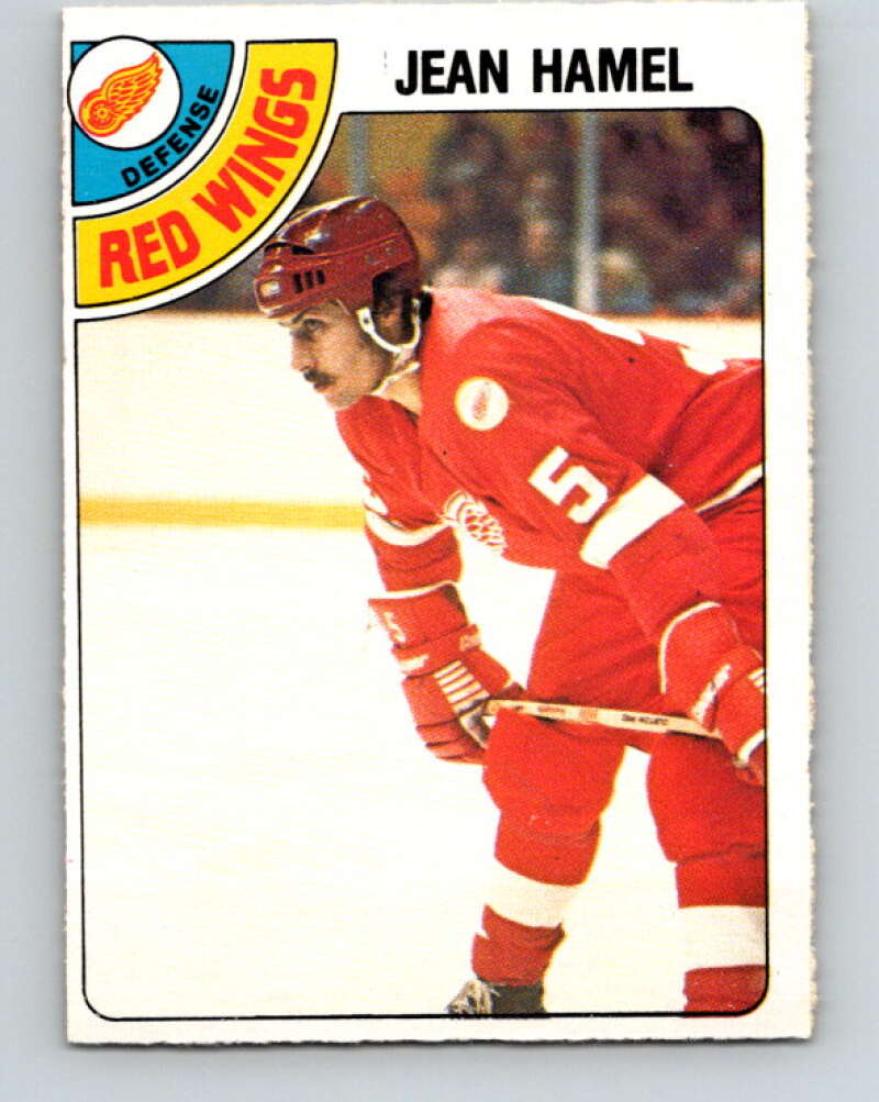1978-79 O-Pee-Chee #281 Jean Hamel  Detroit Red Wings  V24823