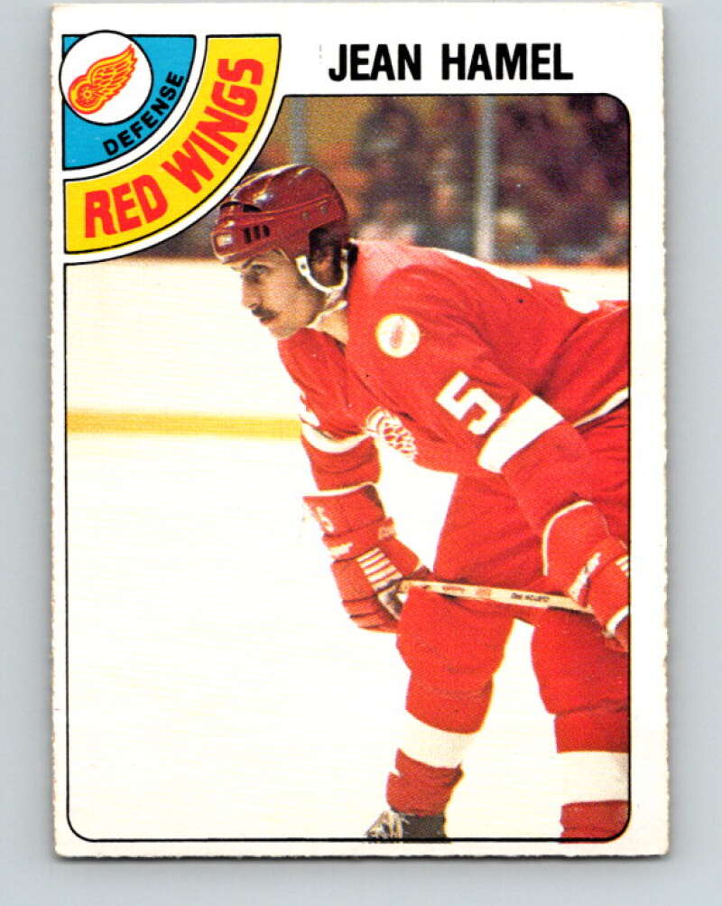 1978-79 O-Pee-Chee #281 Jean Hamel  Detroit Red Wings  V24825