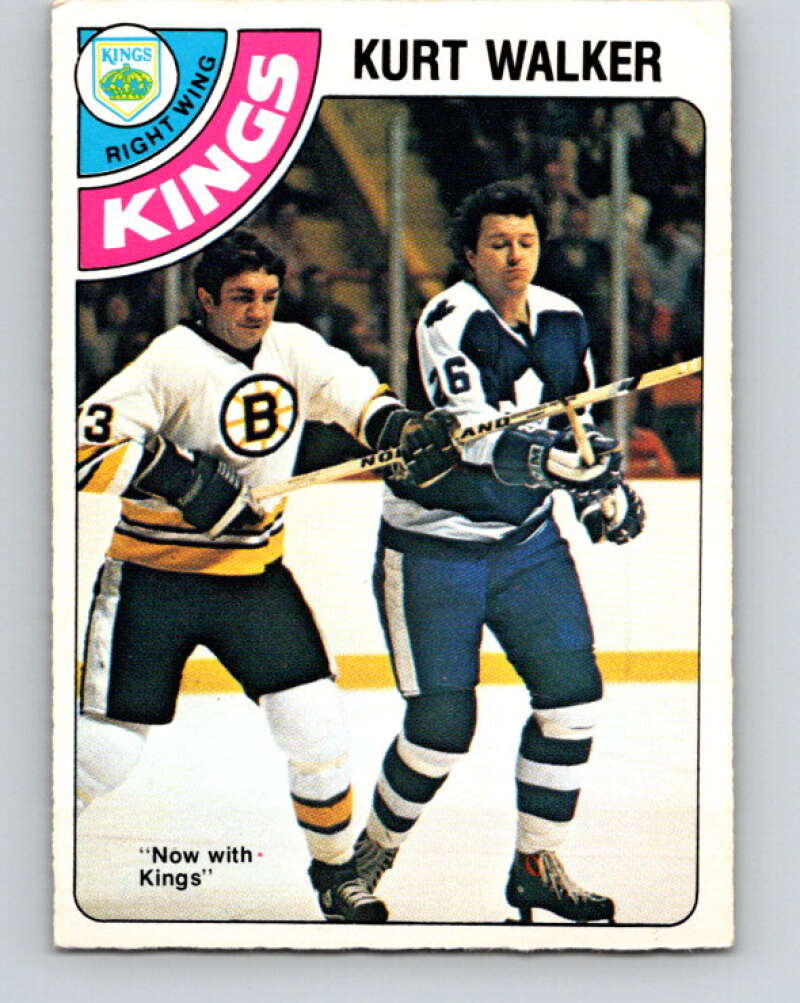 1978-79 O-Pee-Chee #282 Kurt Walker  RC Rookie Kings  V24832