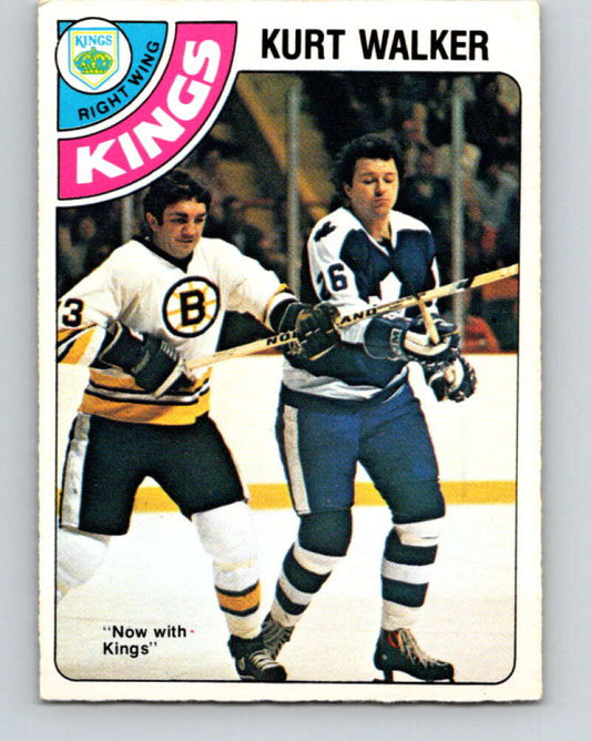 1978-79 O-Pee-Chee #282 Kurt Walker  RC Rookie Kings  V24832