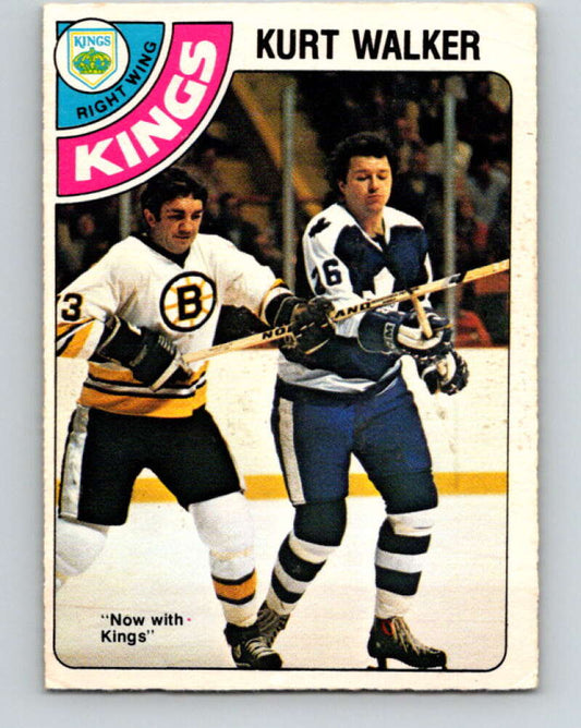 1978-79 O-Pee-Chee #282 Kurt Walker  RC Rookie Kings  V24835