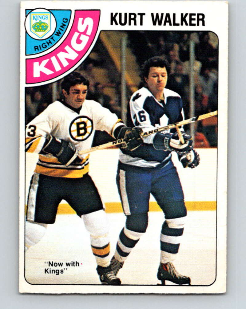 1978-79 O-Pee-Chee #282 Kurt Walker  RC Rookie Kings  V24842