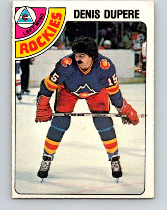 1978-79 O-Pee-Chee #283 Denis Dupere  Colorado Rockies  V24843
