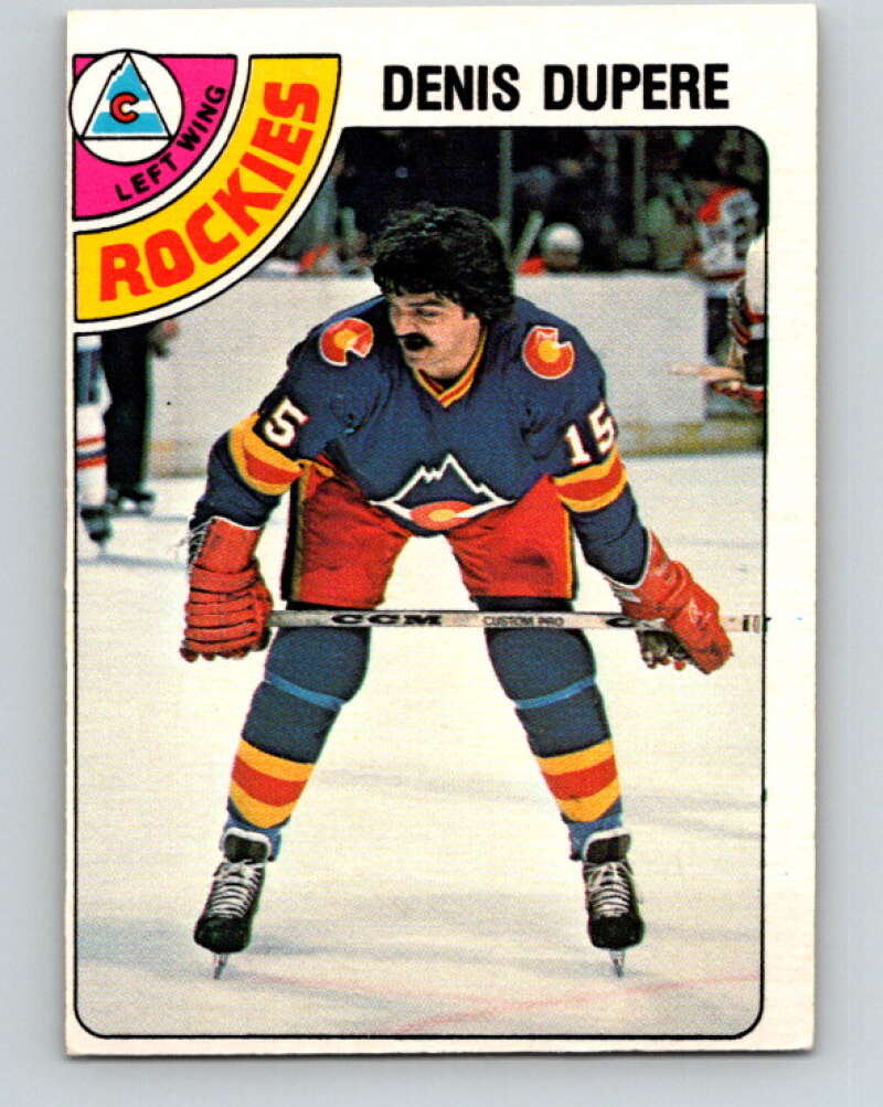 1978-79 O-Pee-Chee #283 Denis Dupere  Colorado Rockies  V24844