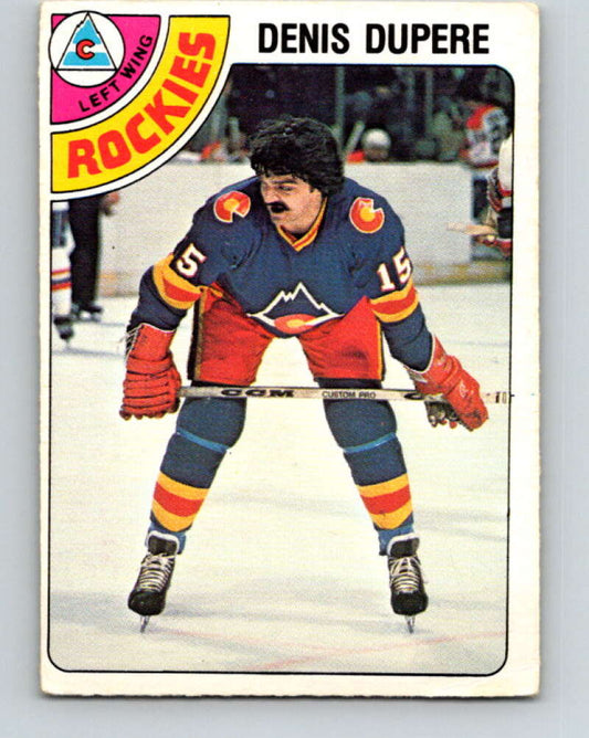 1978-79 O-Pee-Chee #283 Denis Dupere  Colorado Rockies  V24845