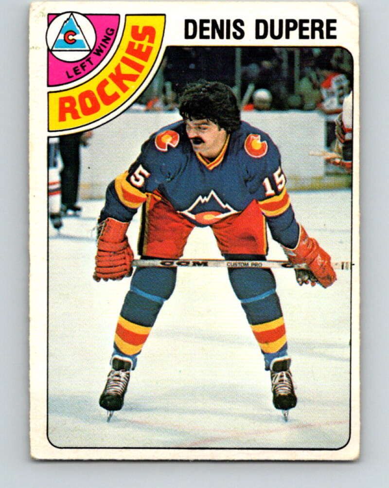 1978-79 O-Pee-Chee #283 Denis Dupere  Colorado Rockies  V24848