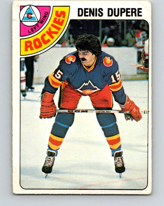 1978-79 O-Pee-Chee #283 Denis Dupere  Colorado Rockies  V24848