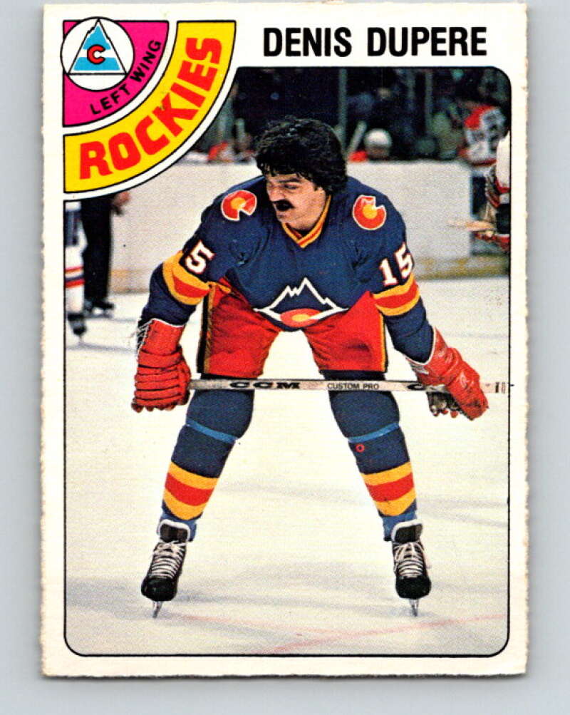 1978-79 O-Pee-Chee #283 Denis Dupere  Colorado Rockies  V24850
