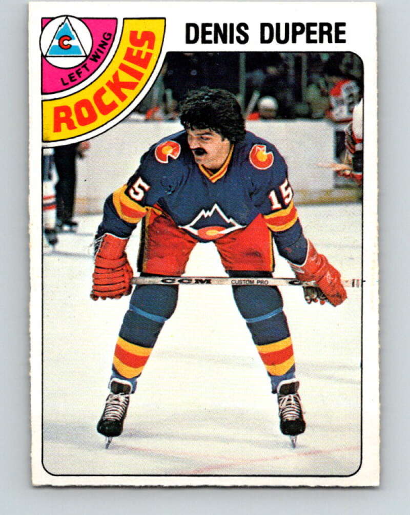 1978-79 O-Pee-Chee #283 Denis Dupere  Colorado Rockies  V24851