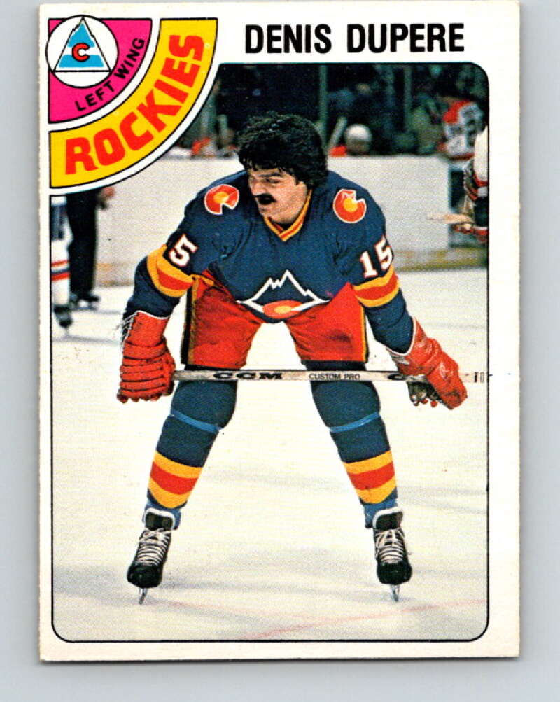 1978-79 O-Pee-Chee #283 Denis Dupere  Colorado Rockies  V24853