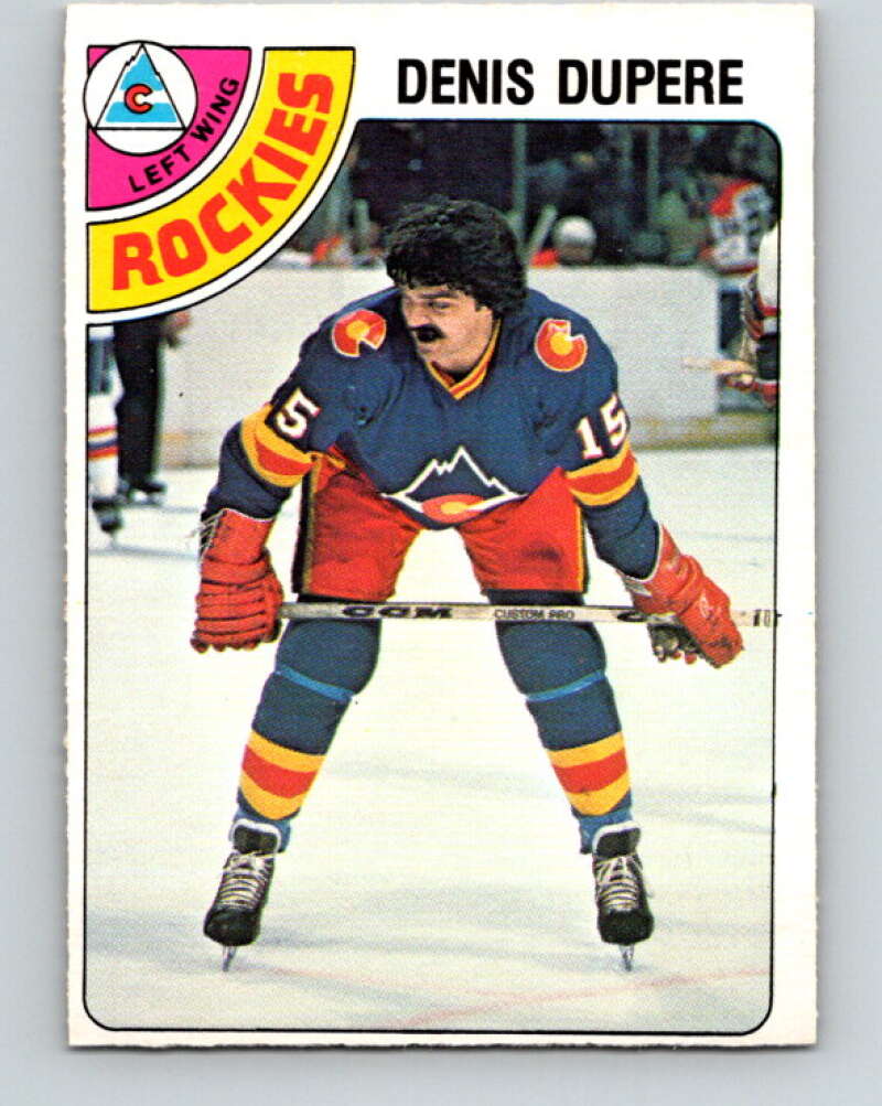 1978-79 O-Pee-Chee #283 Denis Dupere  Colorado Rockies  V24857