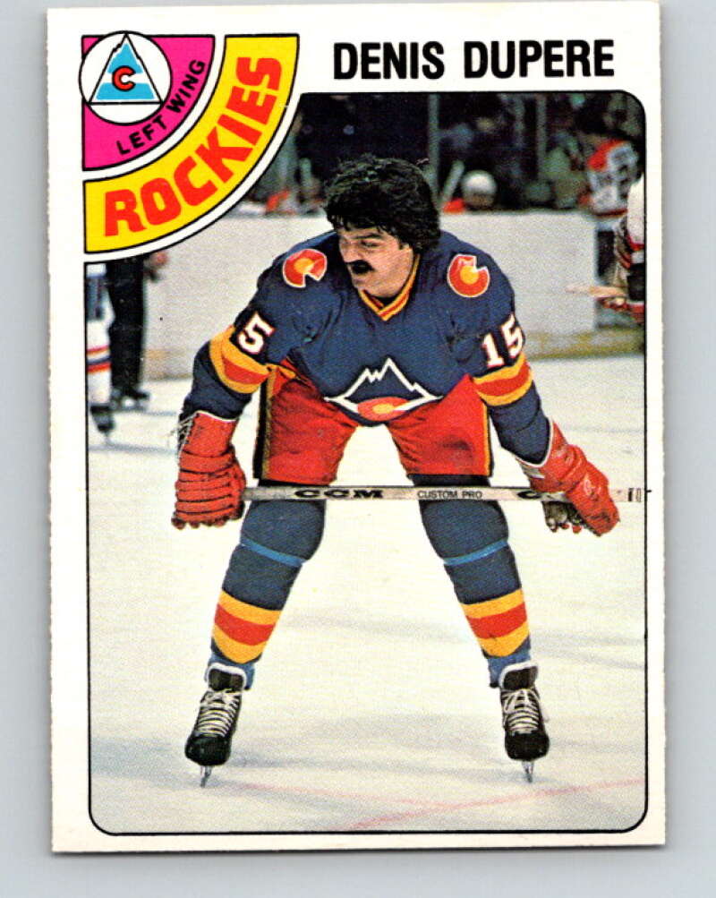 1978-79 O-Pee-Chee #283 Denis Dupere  Colorado Rockies  V24859