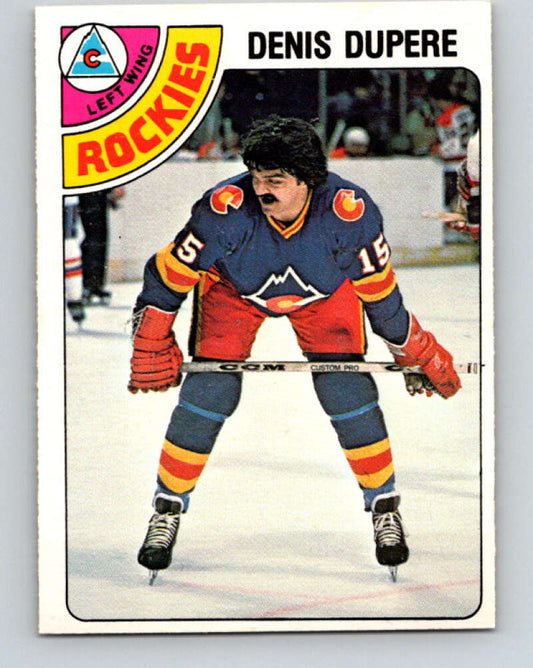 1978-79 O-Pee-Chee #283 Denis Dupere  Colorado Rockies  V24859
