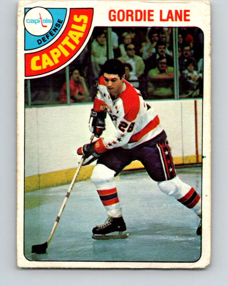 1978-79 O-Pee-Chee #284 Gord Lane  Washington Capitals  V24860