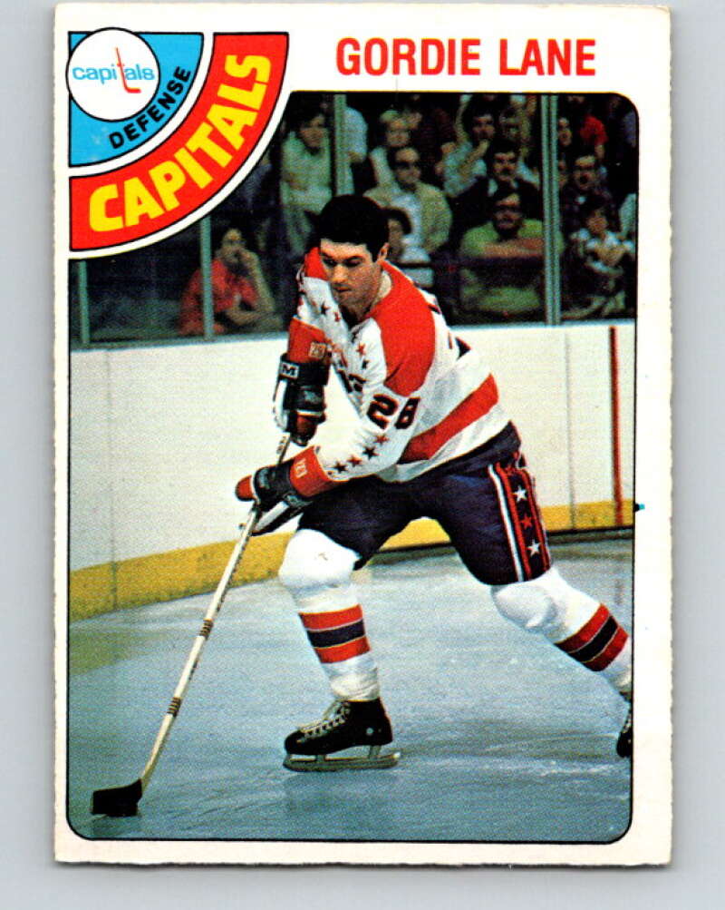1978-79 O-Pee-Chee #284 Gord Lane  Washington Capitals  V24861