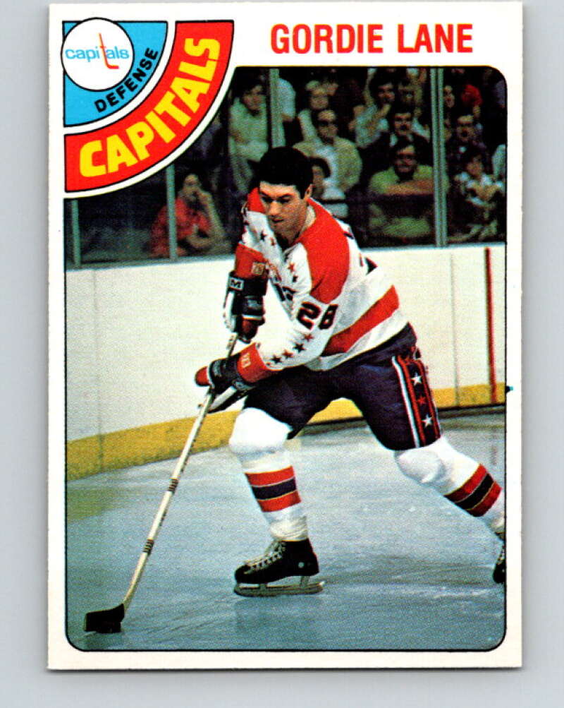 1978-79 O-Pee-Chee #284 Gord Lane  Washington Capitals  V24863