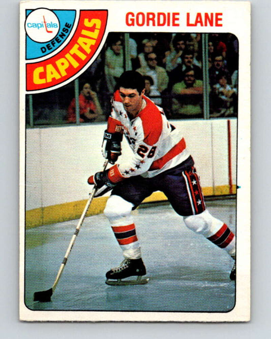 1978-79 O-Pee-Chee #284 Gord Lane  Washington Capitals  V24864