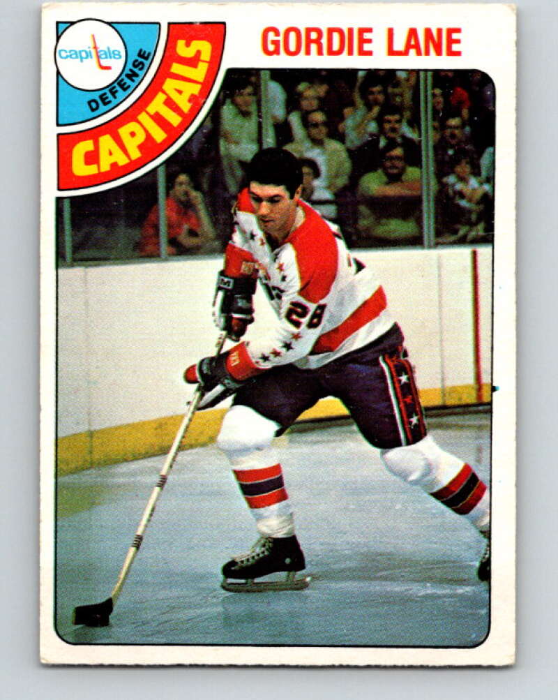 1978-79 O-Pee-Chee #284 Gord Lane  Washington Capitals  V24865