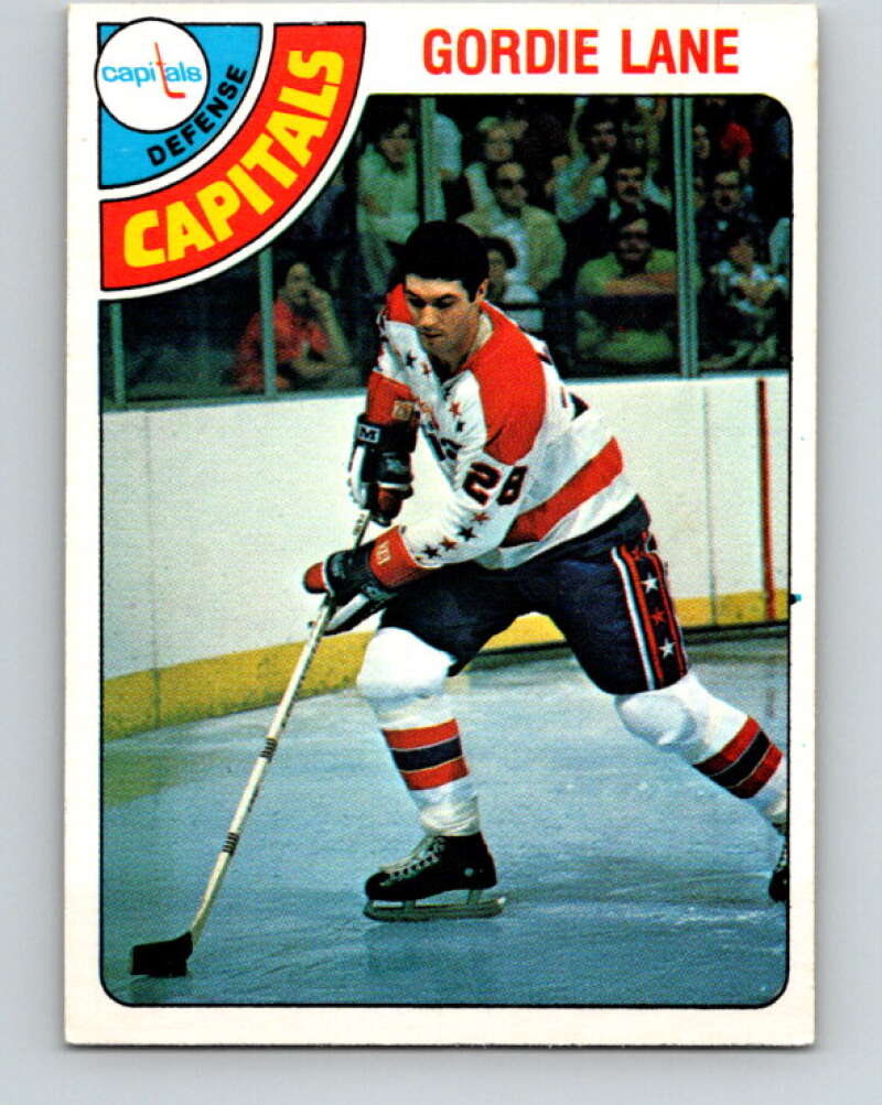 1978-79 O-Pee-Chee #284 Gord Lane  Washington Capitals  V24868