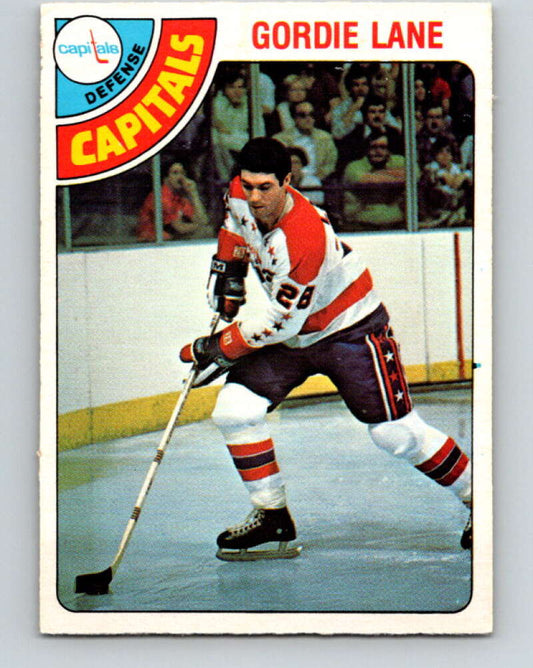 1978-79 O-Pee-Chee #284 Gord Lane  Washington Capitals  V24869