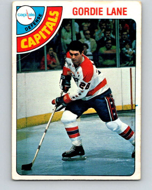 1978-79 O-Pee-Chee #284 Gord Lane  Washington Capitals  V24871