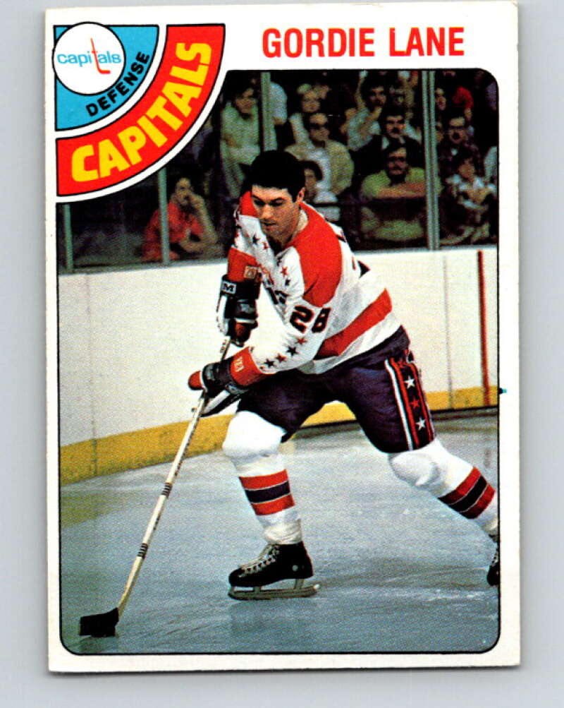 1978-79 O-Pee-Chee #284 Gord Lane  Washington Capitals  V24872