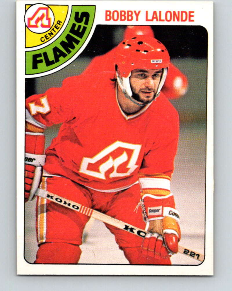 1978-79 O-Pee-Chee #285 Bobby Lalonde  Atlanta Flames  V24876