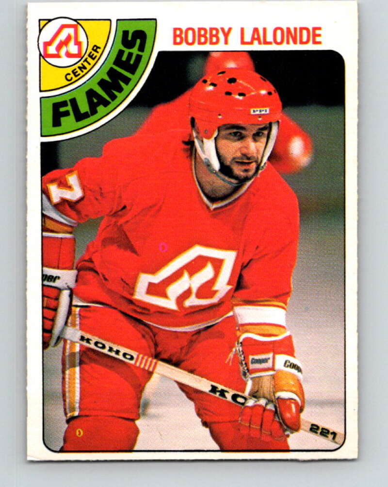 1978-79 O-Pee-Chee #285 Bobby Lalonde  Atlanta Flames  V24877