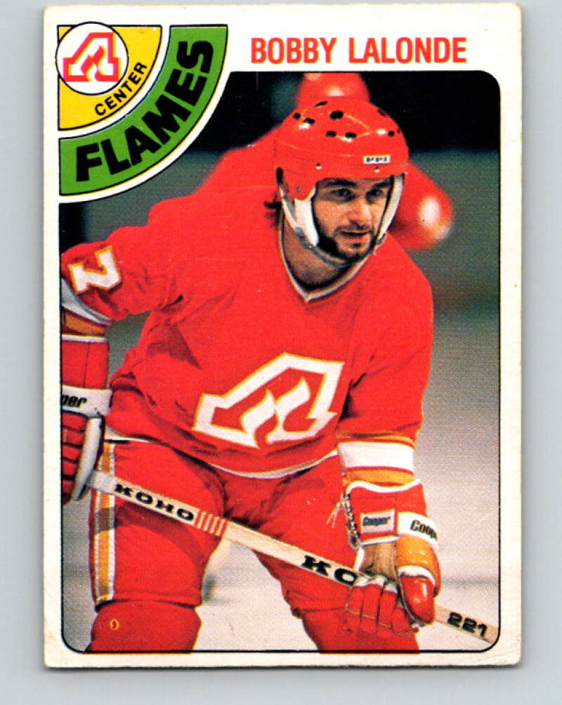 1978-79 O-Pee-Chee #285 Bobby Lalonde  Atlanta Flames  V24884