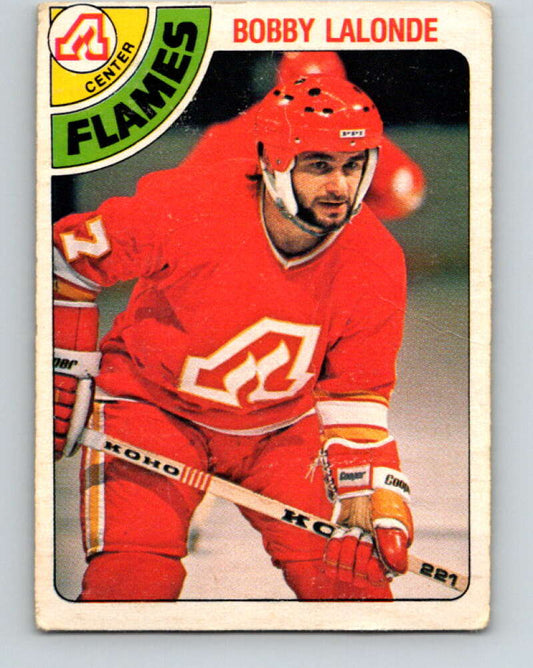 1978-79 O-Pee-Chee #285 Bobby Lalonde  Atlanta Flames  V24887