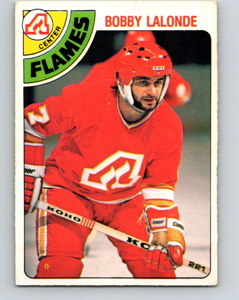 1978-79 O-Pee-Chee #285 Bobby Lalonde  Atlanta Flames  V24888