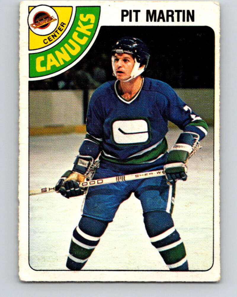 1978-79 O-Pee-Chee #286 Pit Martin  Vancouver Canucks  V24889