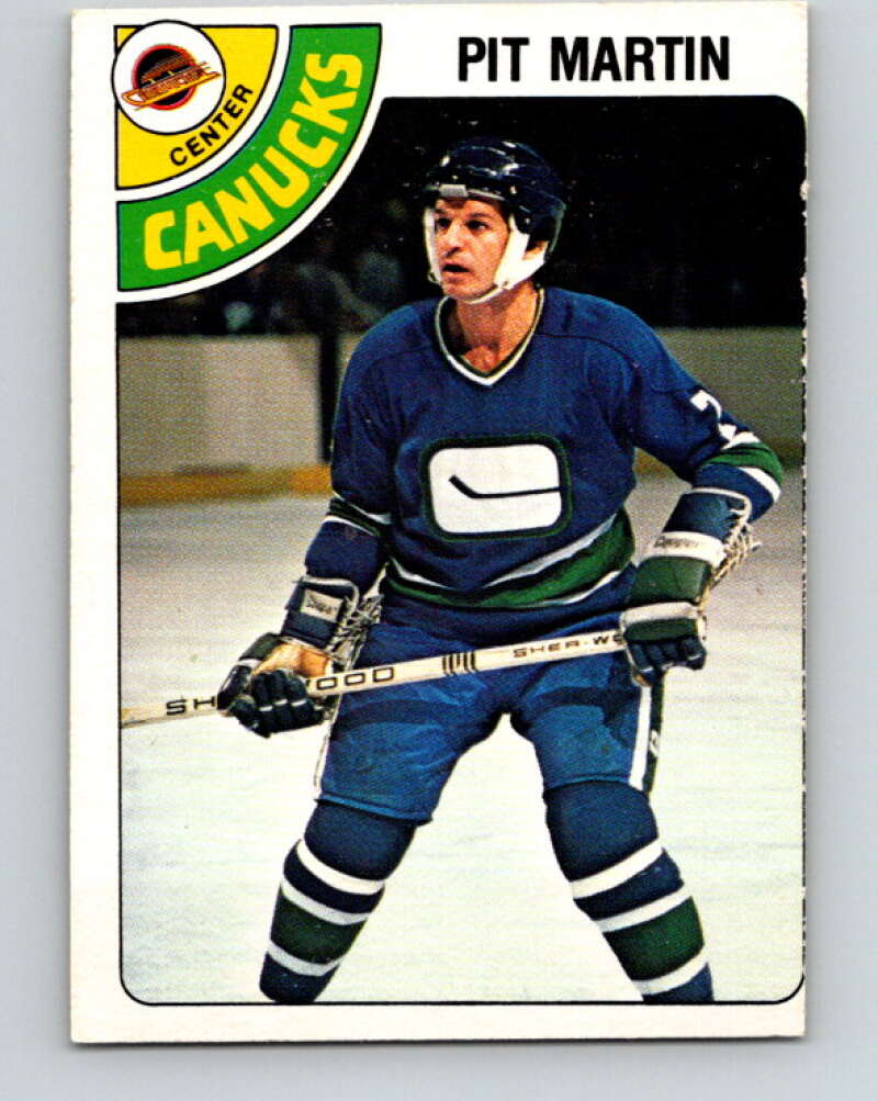 1978-79 O-Pee-Chee #286 Pit Martin  Vancouver Canucks  V24890
