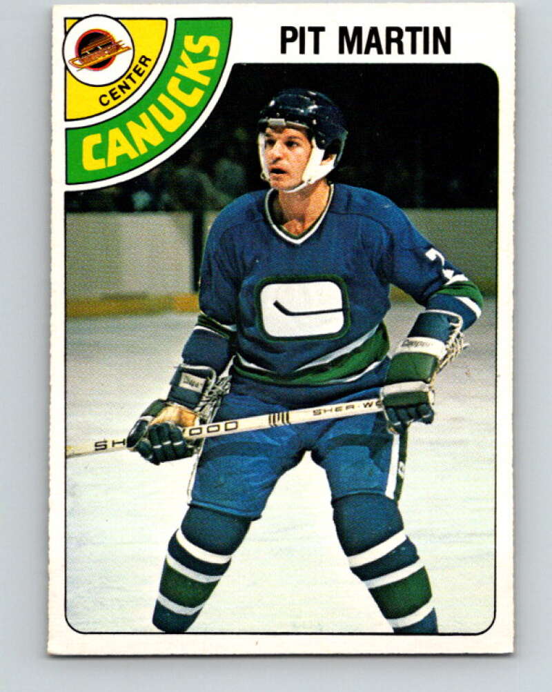 1978-79 O-Pee-Chee #286 Pit Martin  Vancouver Canucks  V24891