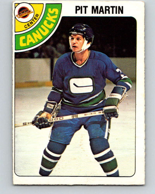 1978-79 O-Pee-Chee #286 Pit Martin  Vancouver Canucks  V24892