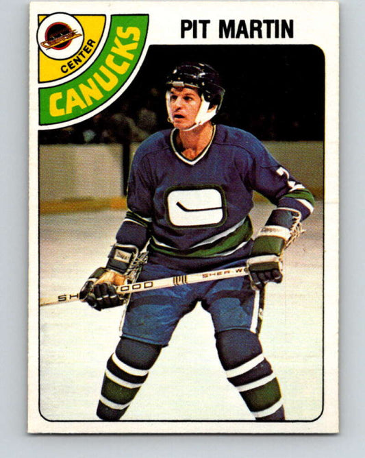 1978-79 O-Pee-Chee #286 Pit Martin  Vancouver Canucks  V24893