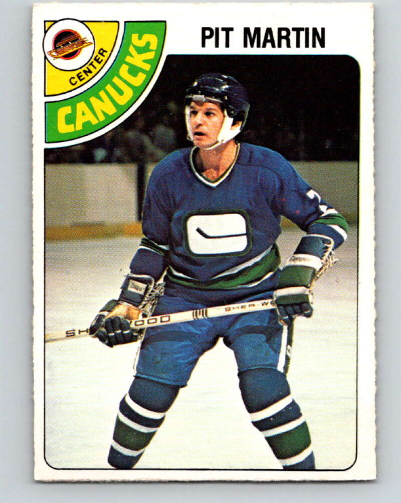 1978-79 O-Pee-Chee #286 Pit Martin  Vancouver Canucks  V24894