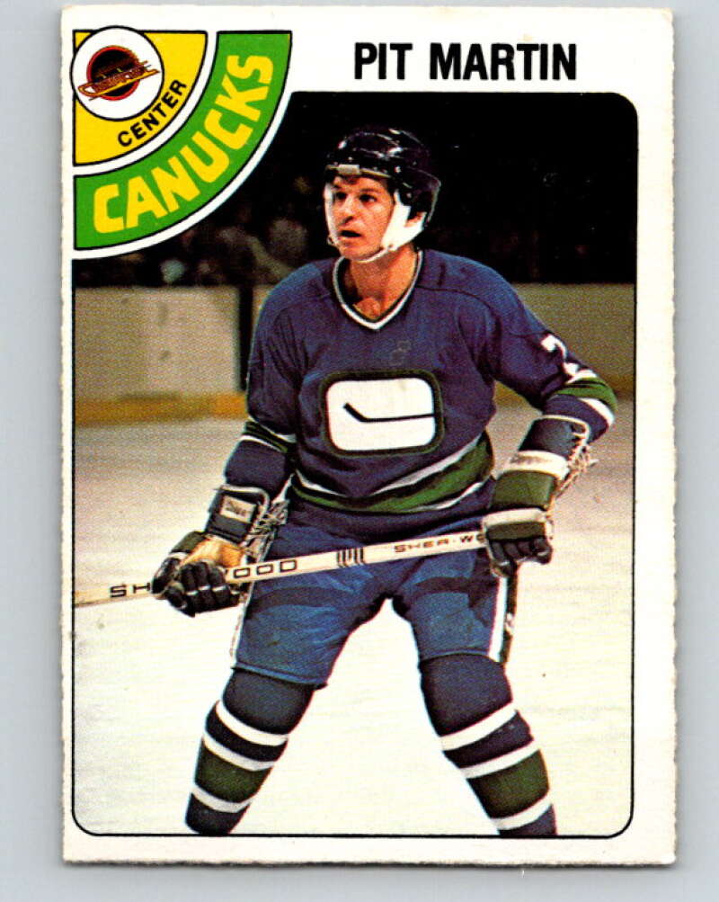 1978-79 O-Pee-Chee #286 Pit Martin  Vancouver Canucks  V24895
