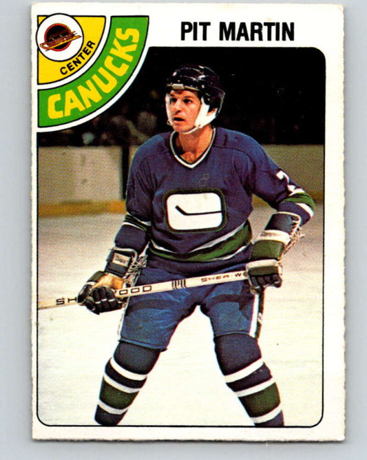1978-79 O-Pee-Chee #286 Pit Martin  Vancouver Canucks  V24895