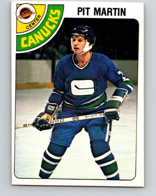 1978-79 O-Pee-Chee #286 Pit Martin  Vancouver Canucks  V24897