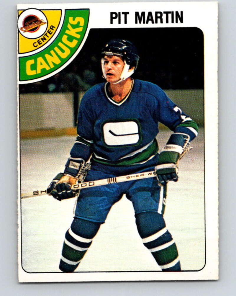 1978-79 O-Pee-Chee #286 Pit Martin  Vancouver Canucks  V24898