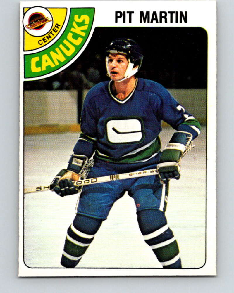 1978-79 O-Pee-Chee #286 Pit Martin  Vancouver Canucks  V24899