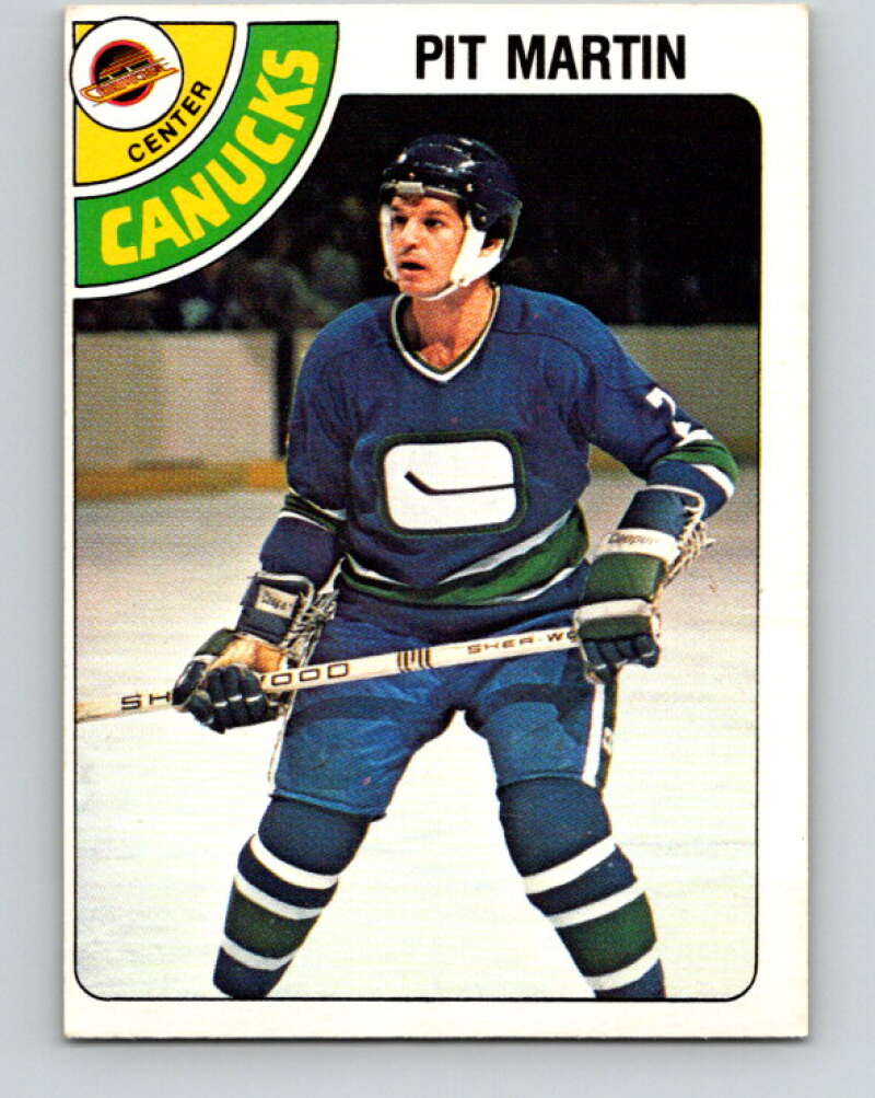 1978-79 O-Pee-Chee #286 Pit Martin  Vancouver Canucks  V24900