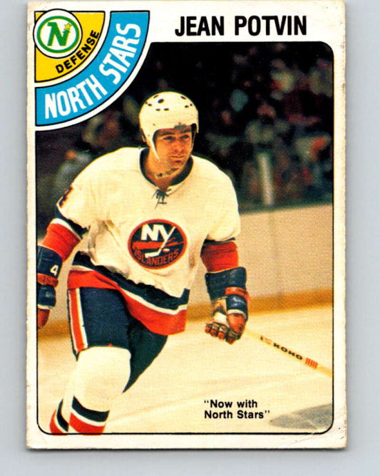 1978-79 O-Pee-Chee #287 Jean Potvin  Minnesota North Stars  V24902
