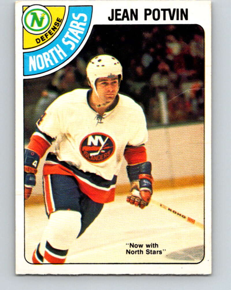 1978-79 O-Pee-Chee #287 Jean Potvin  Minnesota North Stars  V24904