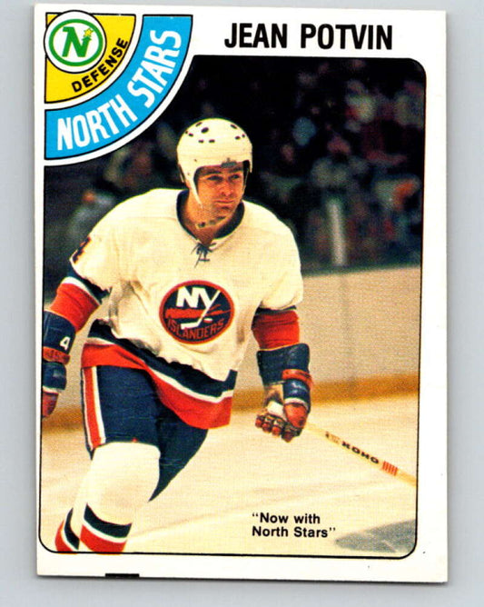1978-79 O-Pee-Chee #287 Jean Potvin  Minnesota North Stars  V24905