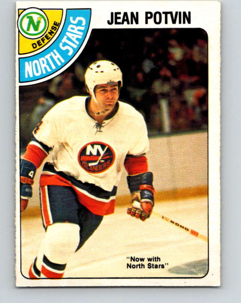 1978-79 O-Pee-Chee #287 Jean Potvin  Minnesota North Stars  V24906