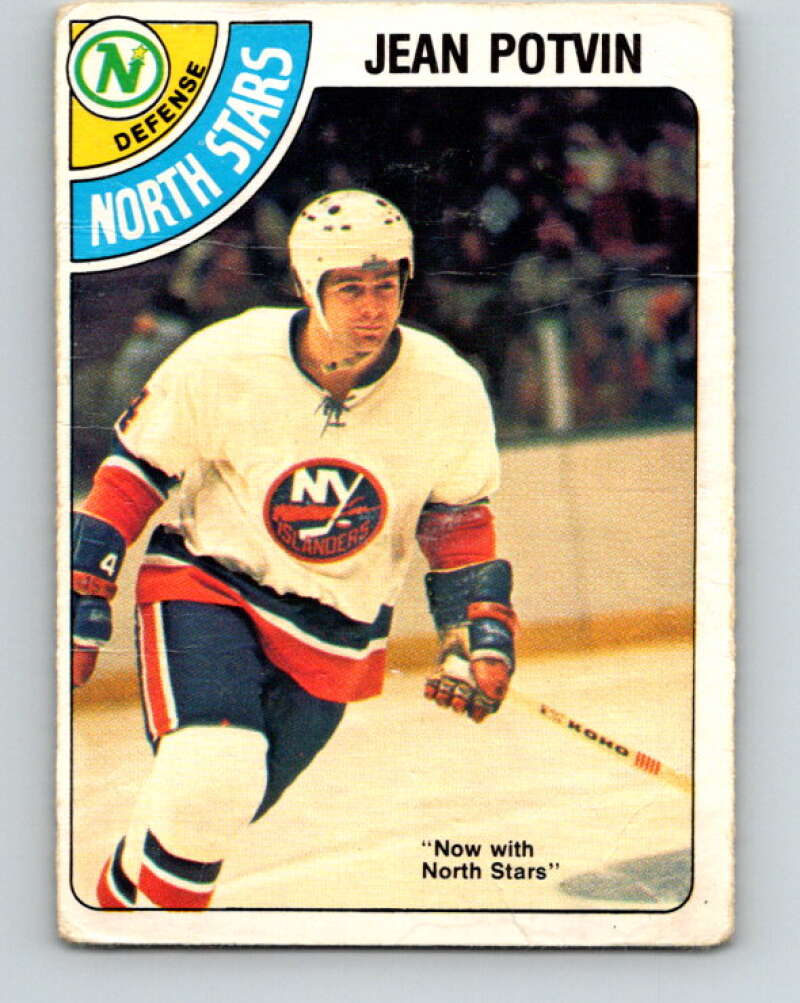 1978-79 O-Pee-Chee #287 Jean Potvin  Minnesota North Stars  V24907