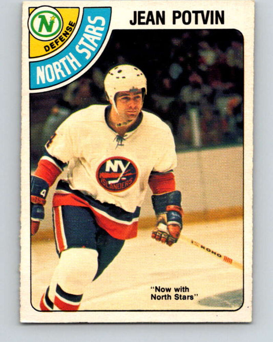 1978-79 O-Pee-Chee #287 Jean Potvin  Minnesota North Stars  V24908