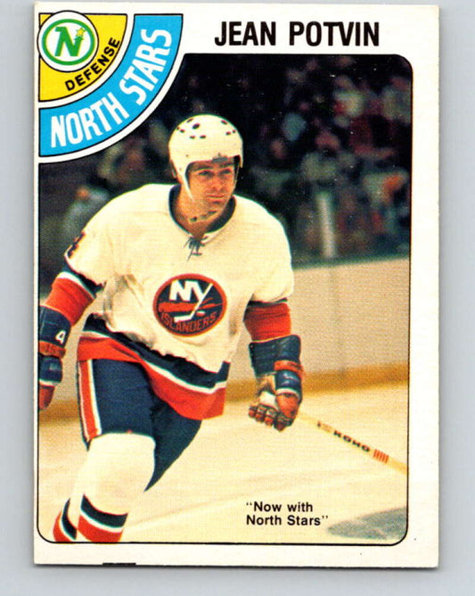 1978-79 O-Pee-Chee #287 Jean Potvin  Minnesota North Stars  V24909